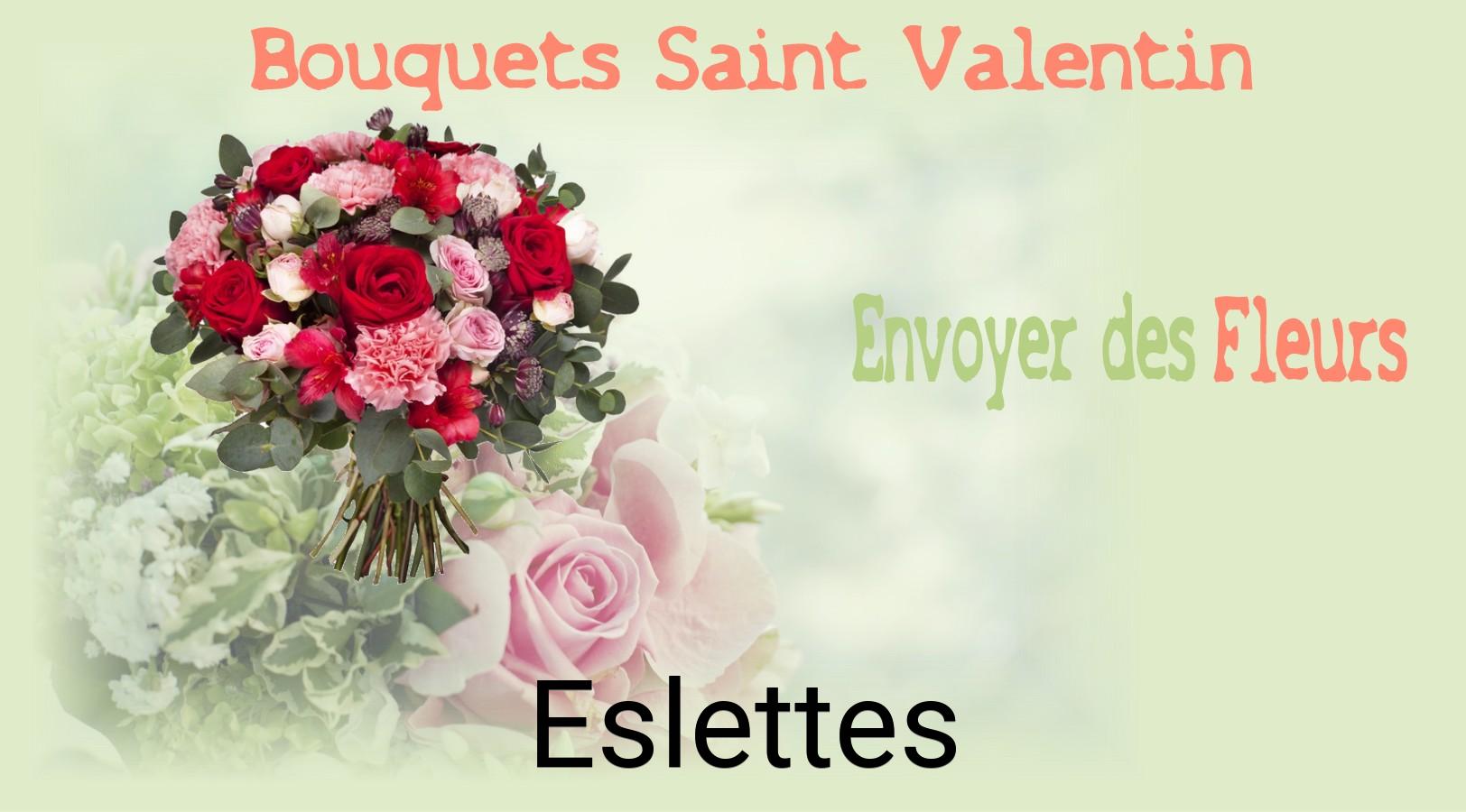Roses de Saint-Valentin livrées à Eslettes